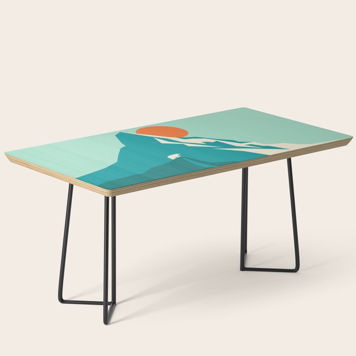 As the sun rises over the peak Coffee Table Gallery Image 1