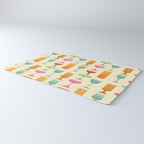 Vintage Cocktail Glasses  Rug Gallery Image 3