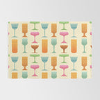 Vintage Cocktail Glasses  Rug Gallery Image 2