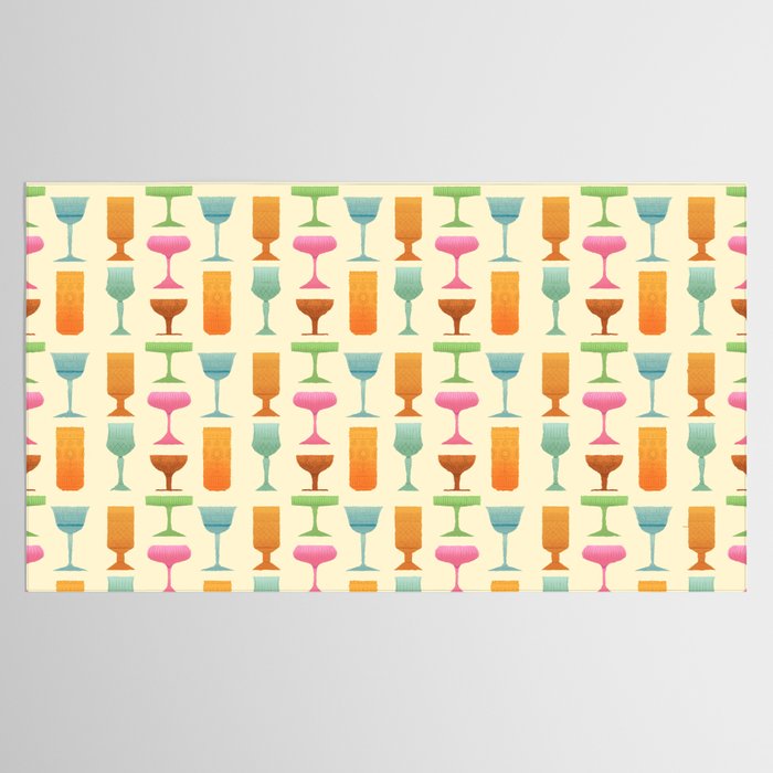 Vintage Cocktail Glasses  Tablecloth Gallery Image 2