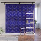 Oriental Opulence: Royal Blue Velvet Moroccan Majesty Wall Mural Gallery Image 1