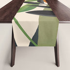 Abstract Sun Rays on the Branches 01 Table Runner Gallery Image 1