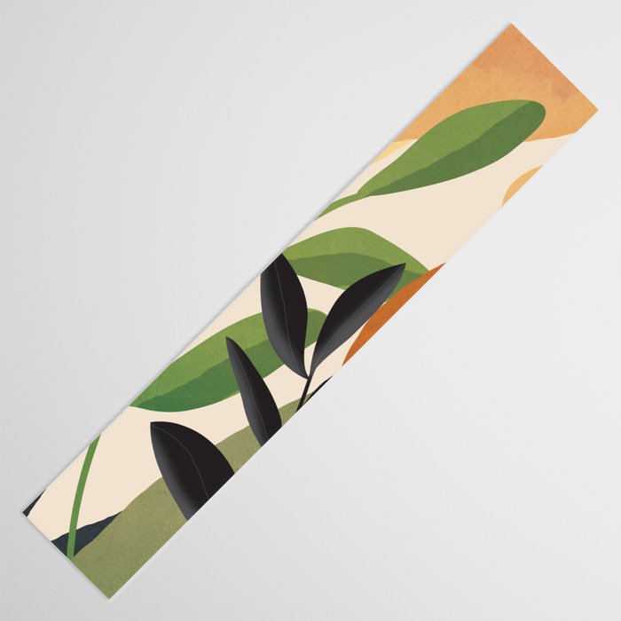 Abstract Sun Rays on the Branches 01 Table Runner Gallery Image 3