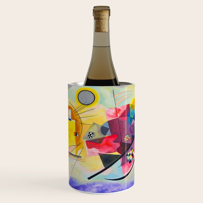 Wassily Kandinsky Yellow Red Blue Wine Chiller Gallery Image 1