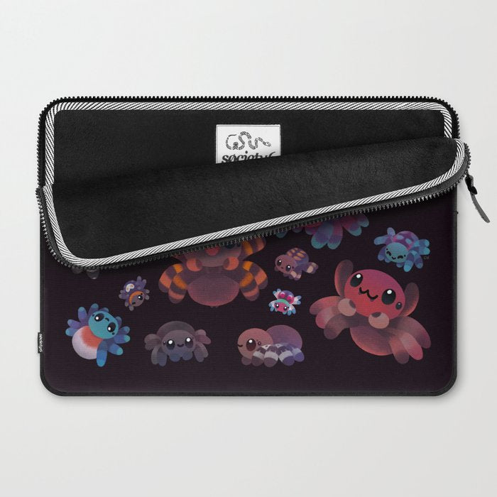 Tarantulas - dark Laptop Sleeve Gallery Image 2