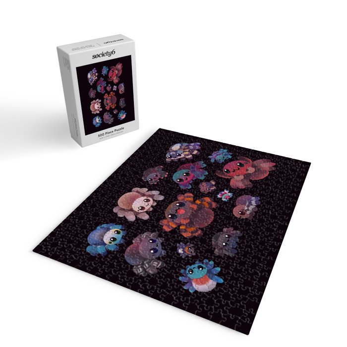 Tarantulas - dark Jigsaw Puzzle Gallery Image 2