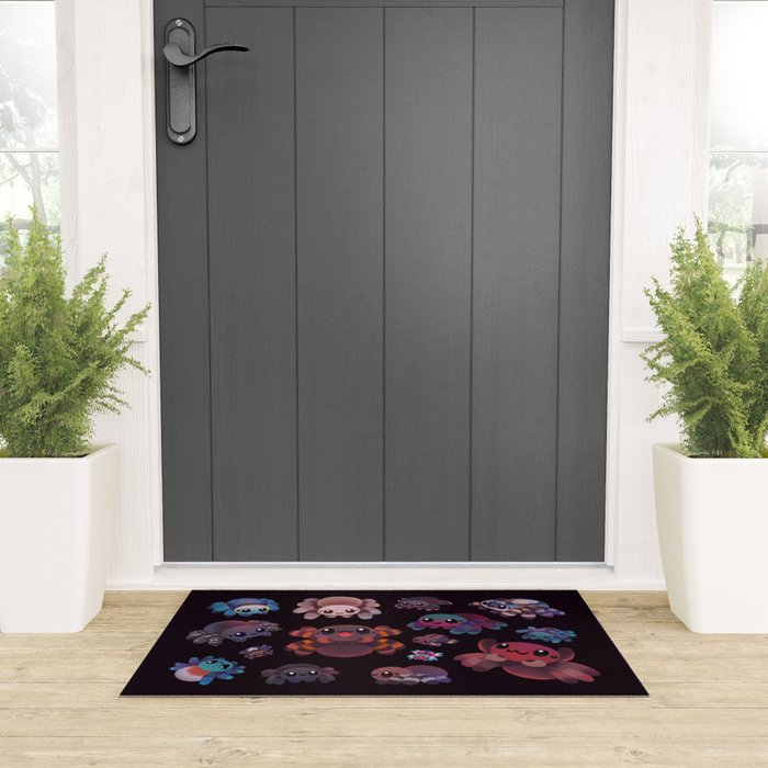 Tarantulas - dark Welcome Mat Gallery Image 3