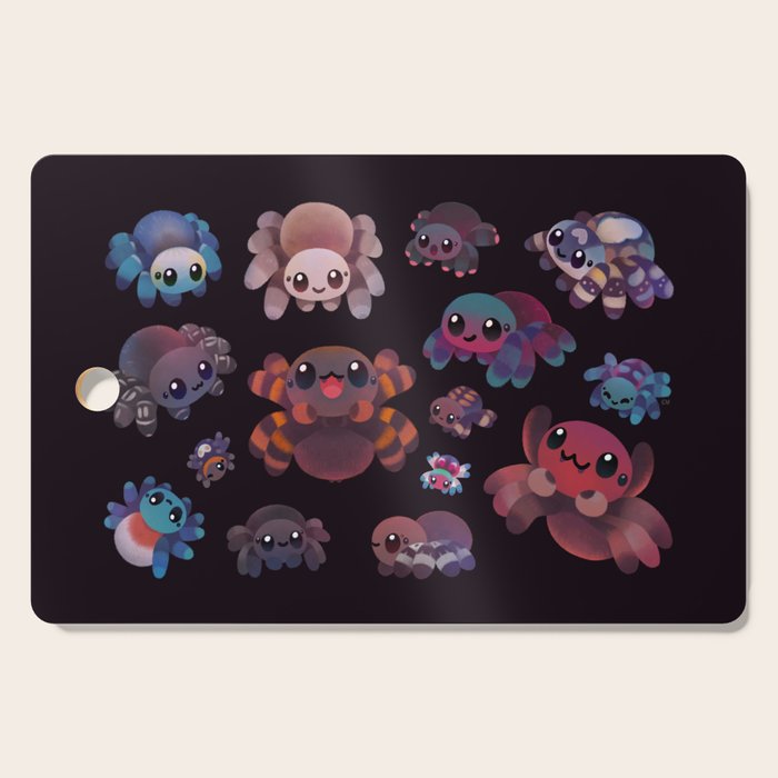 Tarantulas - dark Cutting Board Gallery Image 1