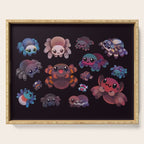 Tarantulas - dark Serving Tray Gallery Image 1