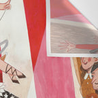 Circus in town Wall Tapestry Gallery Image 3