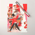 Circus in town Wrapping Paper Gallery Image 1