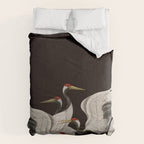 Japanese Heron Landscape Comforter Gallery Image 6