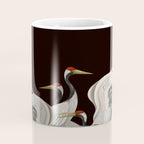 Japanese Heron Landscape Coffee Mug Gallery Image 4