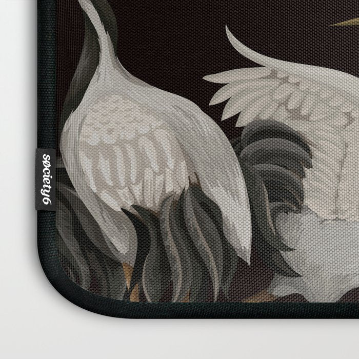 Japanese Heron Landscape Laptop Sleeve Gallery Image 3