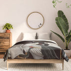 Japanese Heron Landscape Comforter Gallery Image 3