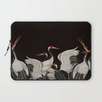 Japanese Heron Landscape Laptop Sleeve Gallery Image 1