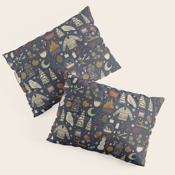 Winter Nights Pillow Sham Gallery Image 3
