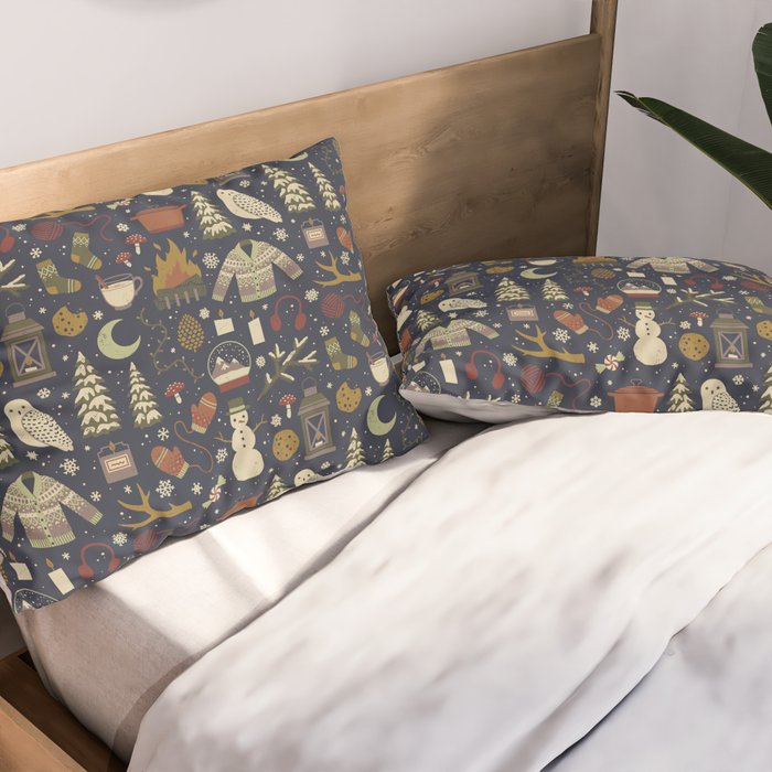 Winter Nights Pillow Sham Gallery Image 2