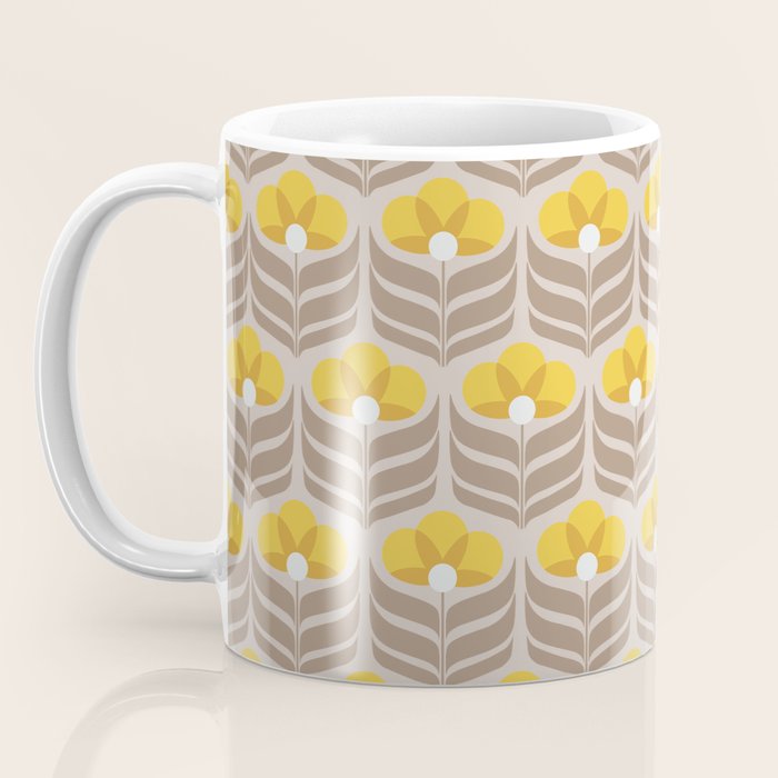 Sunny retro pattern no6 Coffee Mug Gallery Image 3