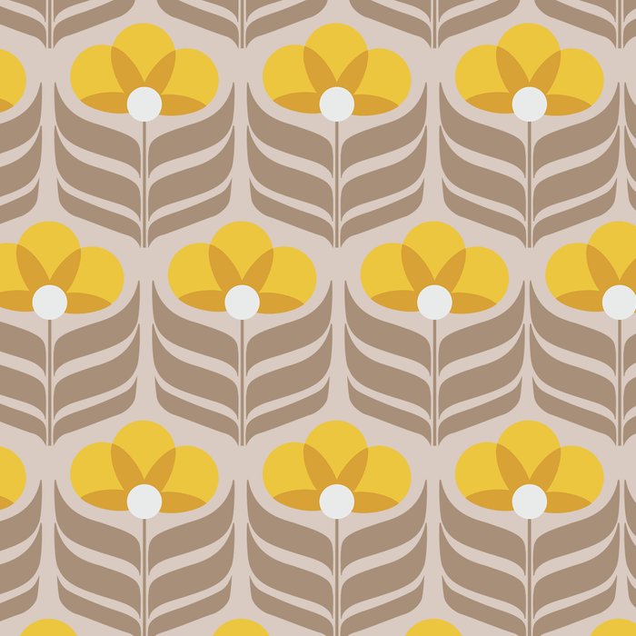 Sunny retro pattern no6 Coffee Mug Gallery Image 2