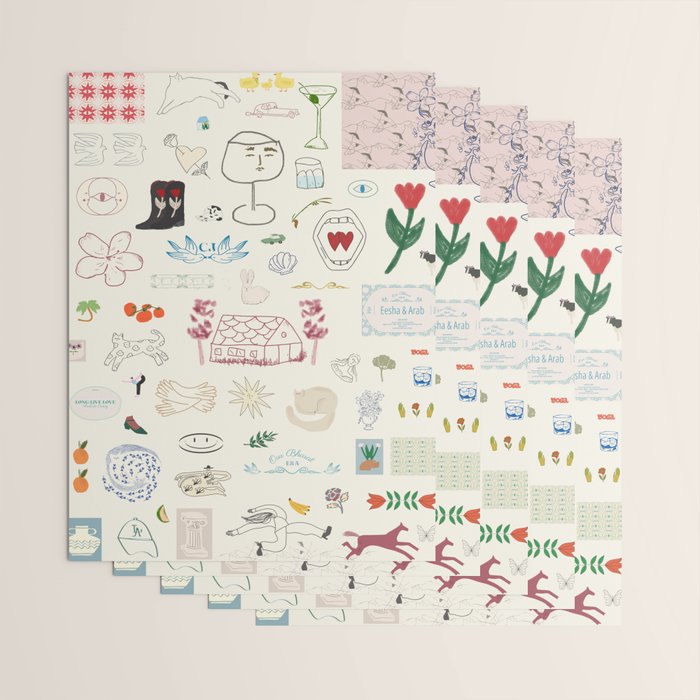 LONG STORY Wrapping Paper Gallery Image 3