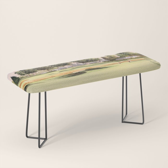 Oakmont Golf Course Bench Gallery Image 1