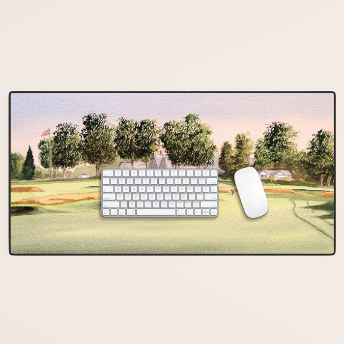 Oakmont Golf Course Desk Mat Gallery Image 1