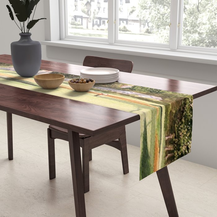 Oakmont Golf Course Table Runner Gallery Image 2