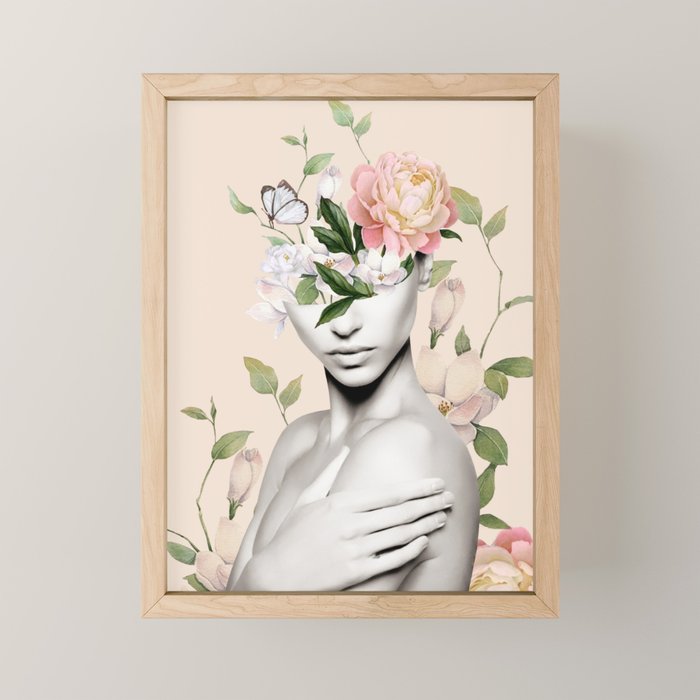 Floral beauty 6 Mini Art Print Gallery Image 1