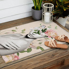 Floral beauty 6 Outdoor Rug Gallery Image 2