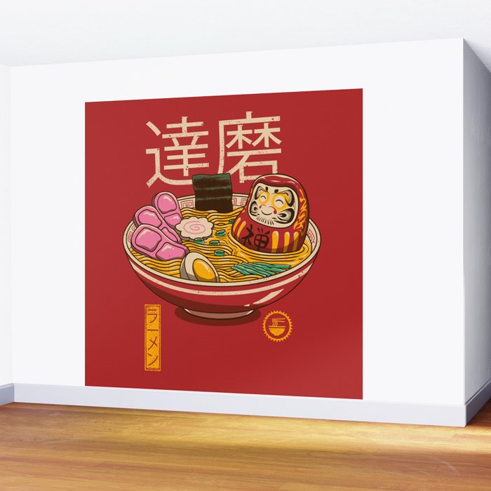 Zen Ramen Wall Mural Gallery Image 2