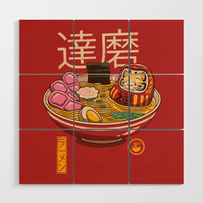Zen Ramen Wood Wall Art Gallery Image 1