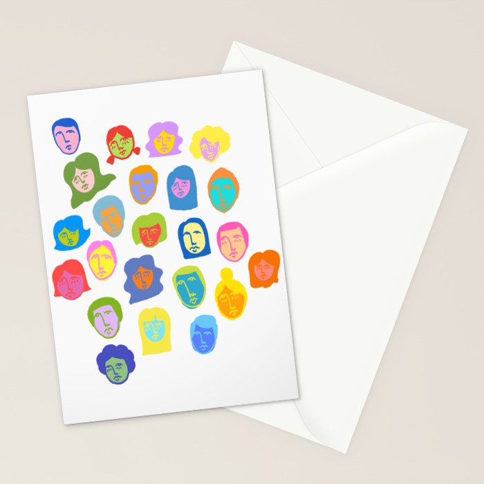 Everyday People Stationery Card Gallery Image 2