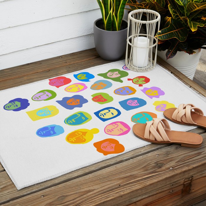 Everyday People Outdoor Rug Gallery Image 2