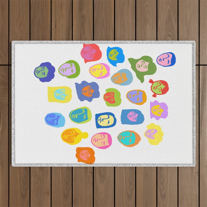 Everyday People Outdoor Rug Gallery Image 1
