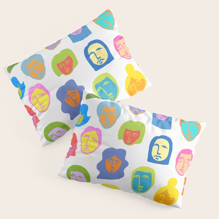 Everyday People Pillow Sham Gallery Image 1