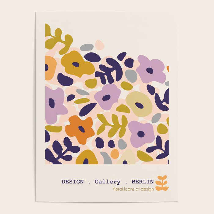 Design Gallery Berlin floral icons of design Poster Gallery Image 3