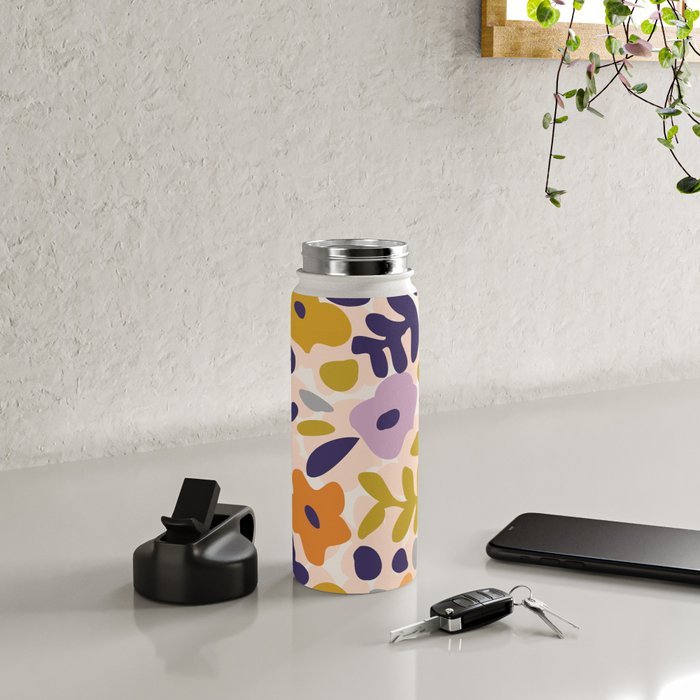 Design Gallery Berlin floral icons of design Water Bottle Gallery Image 4