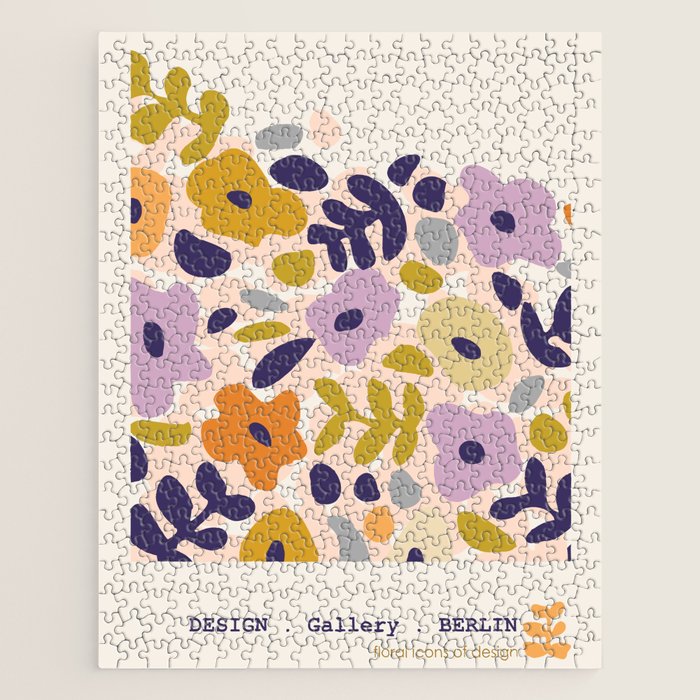 Design Gallery Berlin floral icons of design Jigsaw Puzzle Gallery Image 1