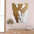 Obscured (Gold doesn't print shiny) Wall Tapestry Gallery Image 2