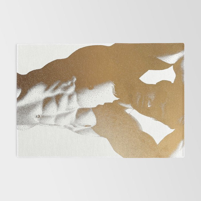 Obscured (Gold doesn't print shiny) Rug Gallery Image 2