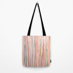 Loose Watercolor Lines 1 Tote Bag Gallery Image 2