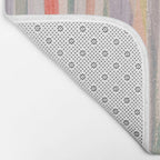 Loose Watercolor Lines 1 Bath Mat Gallery Image 2