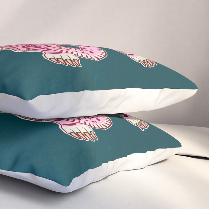 King Of The Jungle 02: Pink Tiger Edition Pillow Sham Gallery Image 3