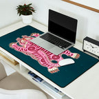 King Of The Jungle 02: Pink Tiger Edition Desk Mat Gallery Image 2