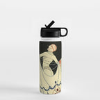 âThe Jewelled Gownâ Art Deco by J Carlos Water Bottle Gallery Image 1