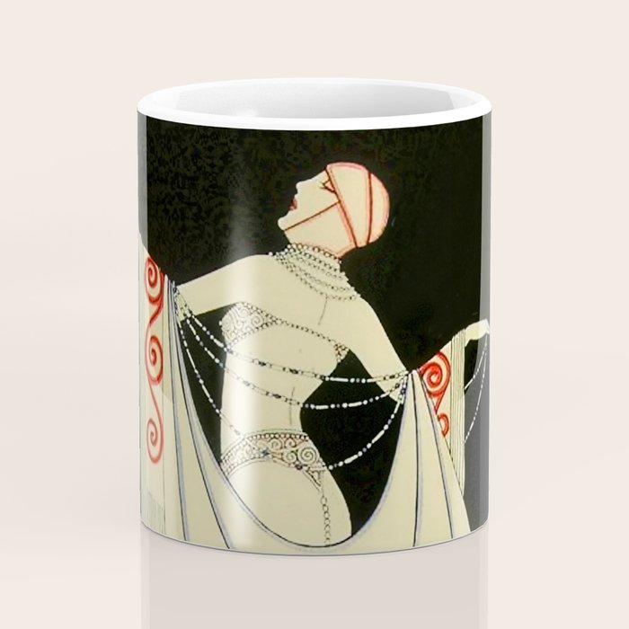 âThe Jewelled Gownâ Art Deco by J Carlos Coffee Mug Gallery Image 4