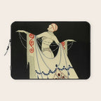 âThe Jewelled Gownâ Art Deco by J Carlos Laptop Sleeve Gallery Image 1