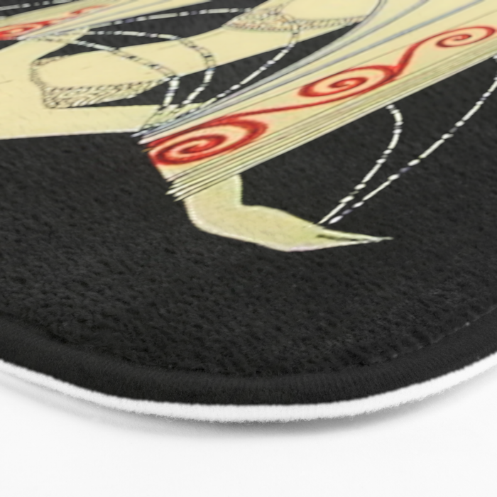 âThe Jewelled Gownâ Art Deco by J Carlos Bath Mat Gallery Image 3