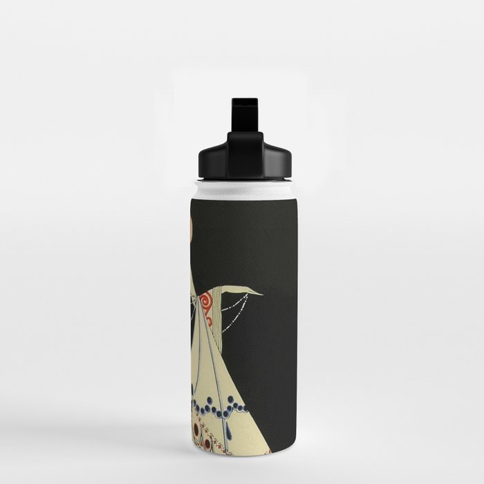 âThe Jewelled Gownâ Art Deco by J Carlos Water Bottle Gallery Image 2